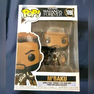 Funko Pop M'Baku 1098 Marvel Studios Black Panther Wakanda Forever Vinyl Figure